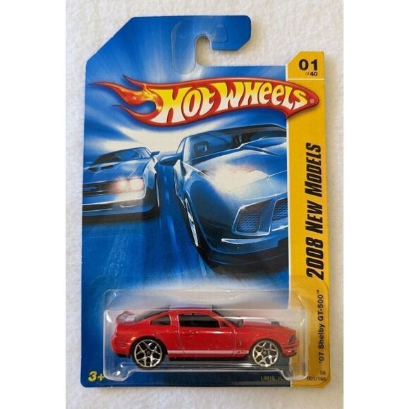 HOT WHEELS Lot of 2 - 2007/2008 New Models 07 Shelby GT500 Ferrari 250 LM NEW - Picture 3 of 4